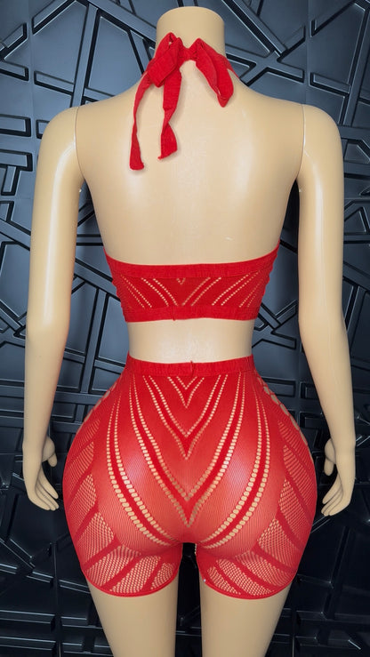 Red Boujie Set (XSmall-Large)