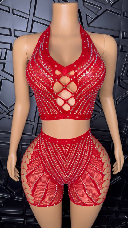 Red Boujie Set (XSmall-Large)