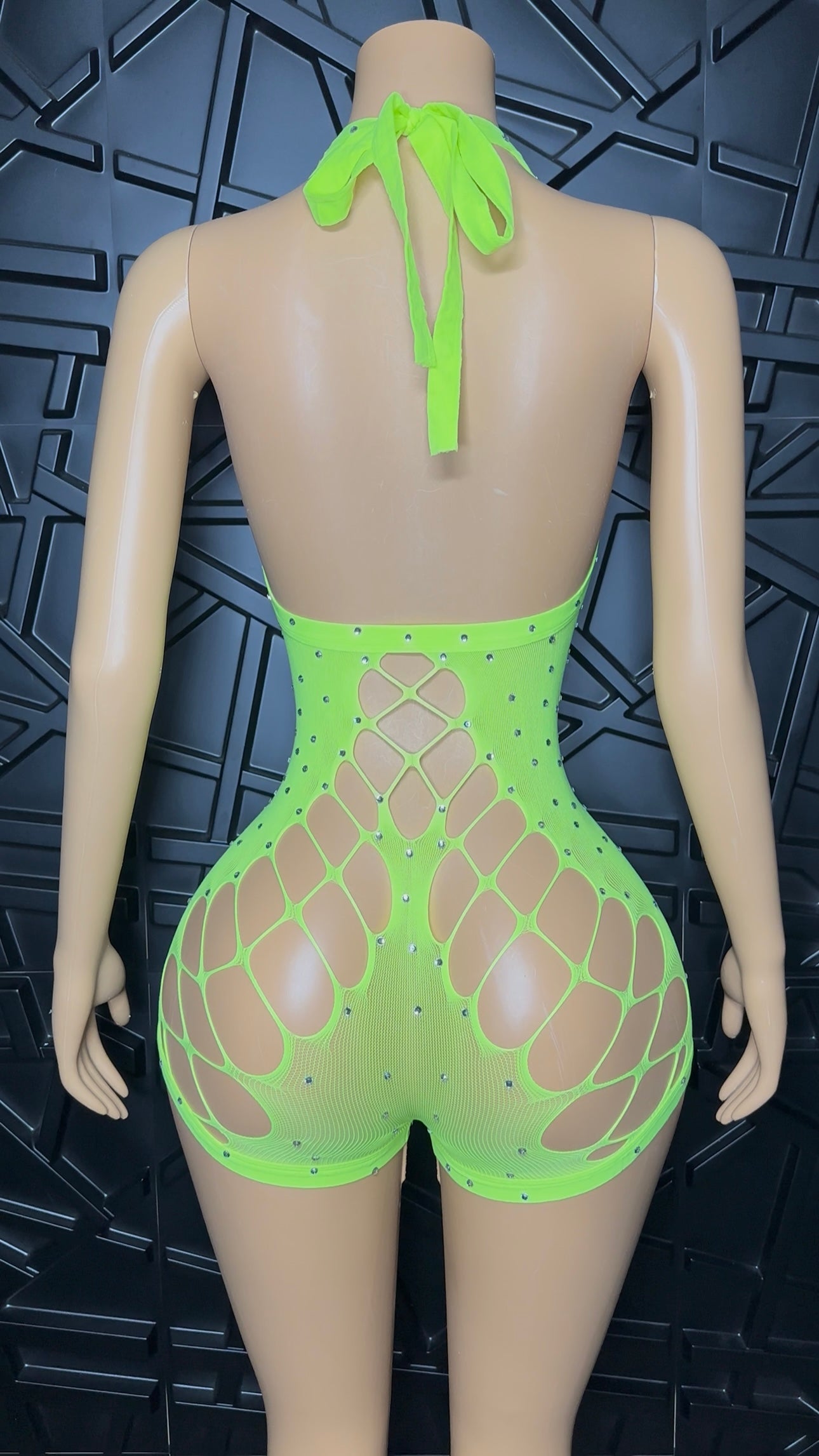 Neon Mulan Romper (Small-Large)