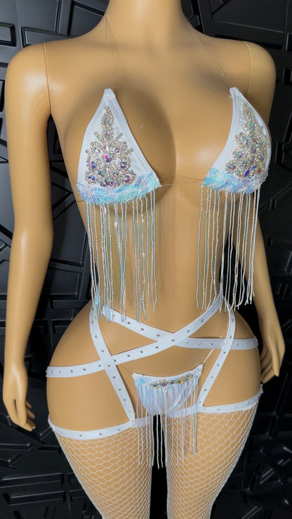 White 4pc Set (Small-Medium)