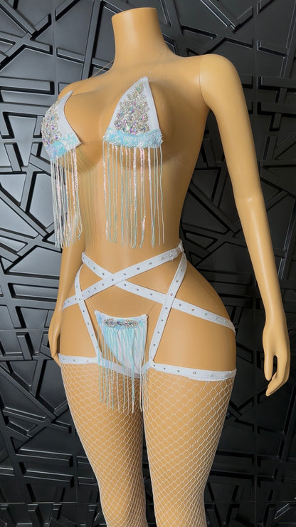 White 4pc Set (Small-Medium)